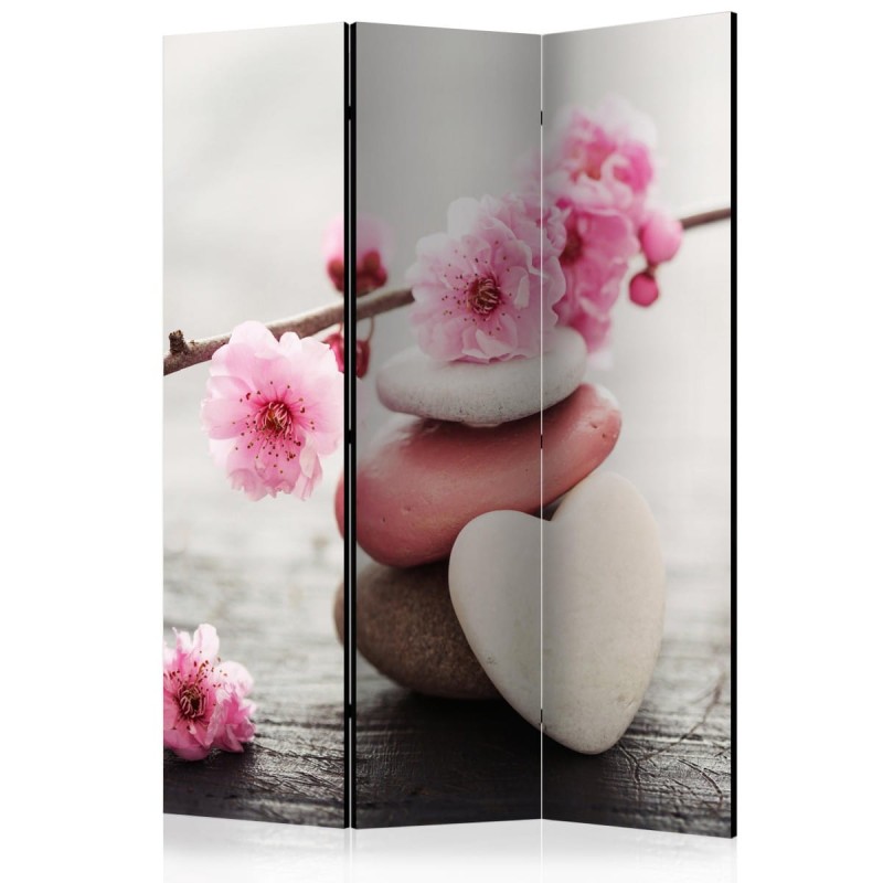 Parawan 3-częściowy - Kwitnący drobiazg [Room Dividers]