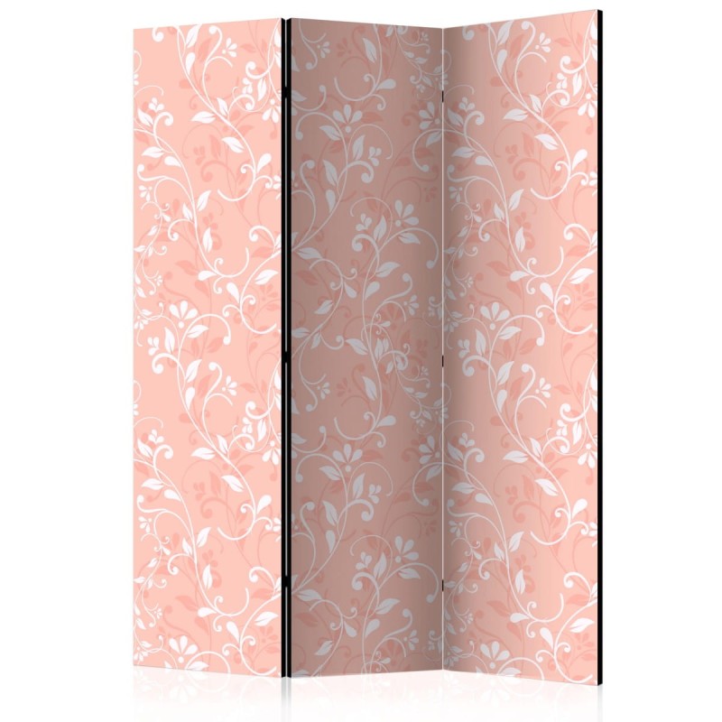 Parawan 3-częściowy - Koralowa arabeska [Room Dividers]