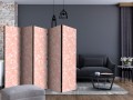 Parawan 5-częściowy - Koralowa arabeska II [Room Dividers]