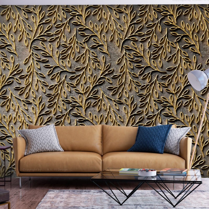 Fototapeta samoprzylepna - Złote zdobienia