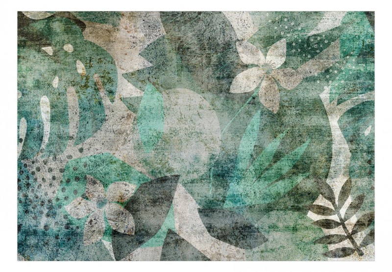 Fototapeta samoprzylepna - Florystyczny mural