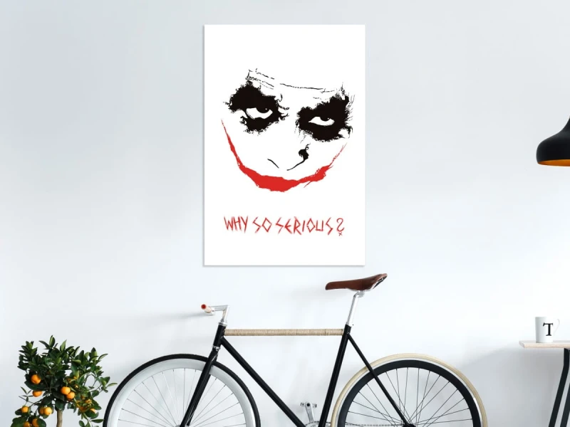 Obraz - Why so Serious? (1-częściowy) pionowy