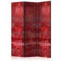 Parawan 3-częściowy - Karminowy koncert [Room Dividers]
