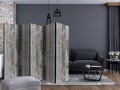 Parawan 5-częściowy - Betonowy szalunek II [Room Dividers]