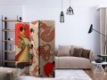 Parawan 3-częściowy - Gejsze [Room Dividers]
