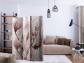 Parawan 3-częściowy - Magnoliowa zasłona [Room Dividers]