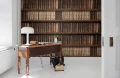 Fototapeta biblioteczka w stylu vintage