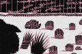 Fototapeta pustynia skały Ayers Rock czarna