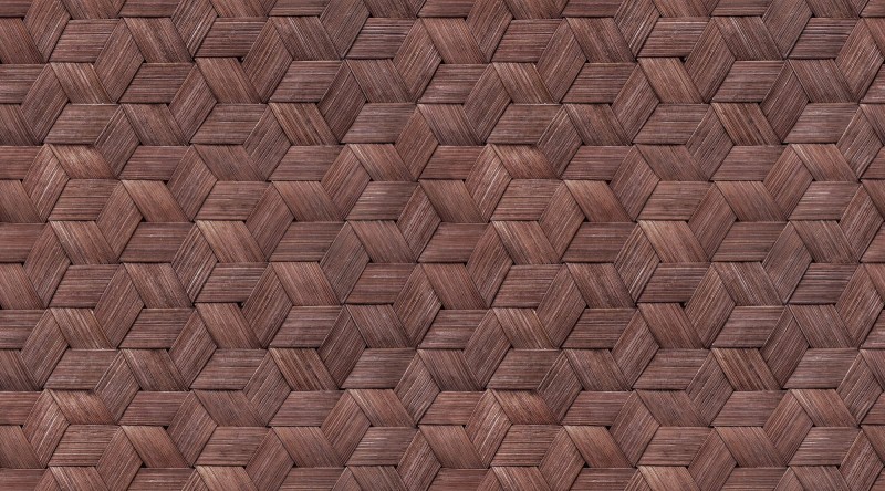 Fototapeta brązowa przypominająca rattan