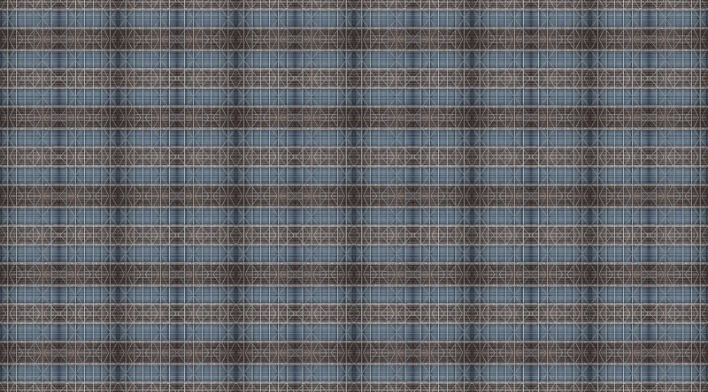 Fototapeta geometryczna niebiesko brązowa