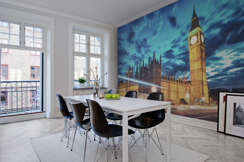 Fototapeta ulica Londynu Big Ben