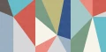 Fototapeta geometryczna kolorowe trójkąty