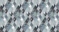 Fototapeta geometryczna romby w odcieniach zieleni