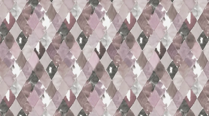 Fototapeta geometryczna romby w odcieniach fioletu