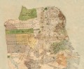 Fototapeta mapa miasta San Francisco