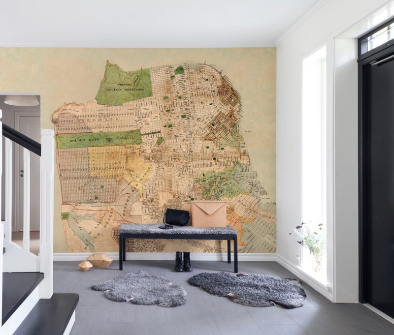 Fototapeta mapa miasta San Francisco