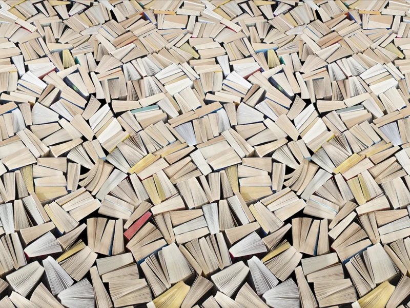 Fototapeta książki, mała biblioteczka