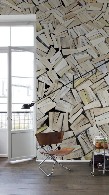 Fototapeta książki, mała biblioteczka