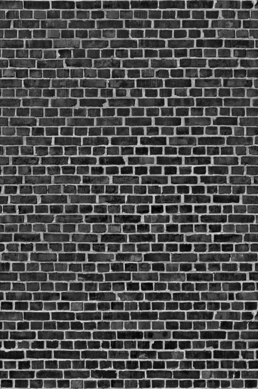 Fototapeta przypominająca mur z czarnej cegły