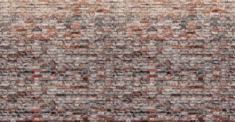Fototapeta ceglana ściana z czerwonych cegieł