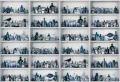 Fototapeta szafki półki z butelkami i drobiazgami