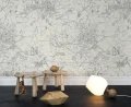 Fototapeta narysowana graficznie mapa Londynu