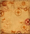 Fototapeta stary zegar i jego mechanizm