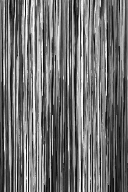 Fototapeta biało-czarne paski, efekt deszczu