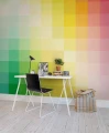 Fototapeta geometryczna kolorowe kwadraty