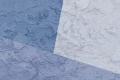 Fototapeta geometryczna trójkąty w odcieniach niebieskiego
