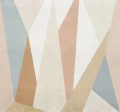 Fototapeta geometryczna trójkąty w odcieniach beżu