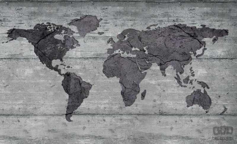 Fototapeta MAPA ŚWIATA  2854