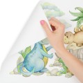 Fototapeta Małe dinozaury na kamieniach
