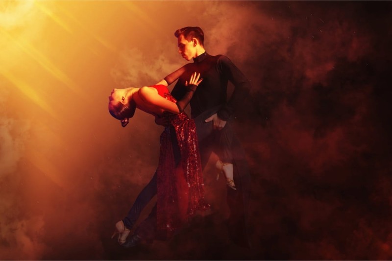 Fototapeta Para tańcząca tango