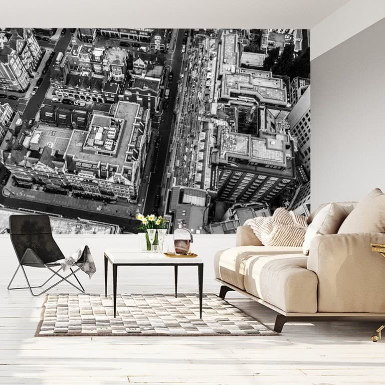 Fototapeta Londyn czarno-biała
