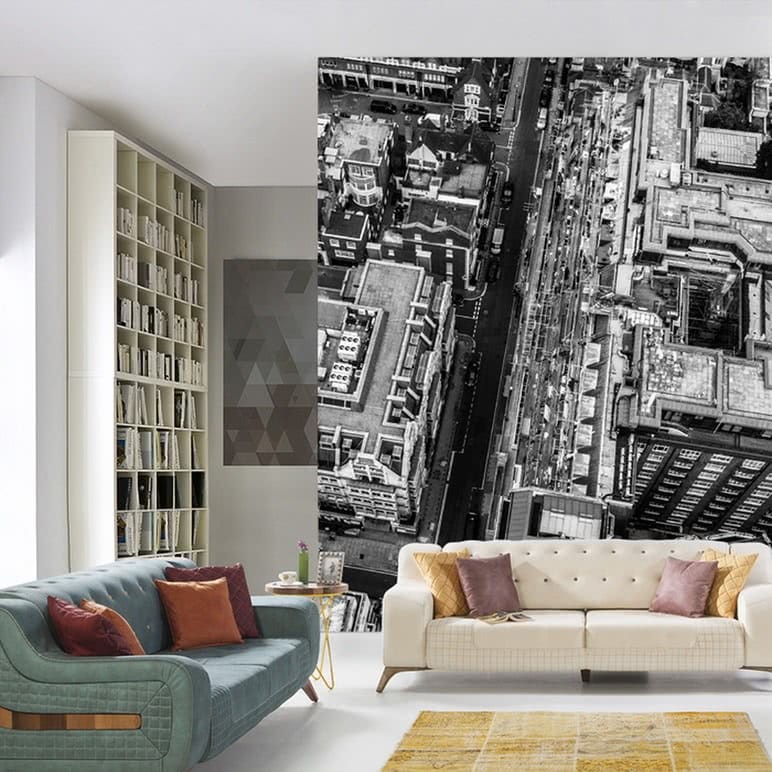 Fototapeta Londyn czarno-biała