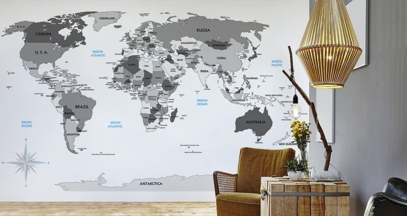 Fototapeta Mapa Świata