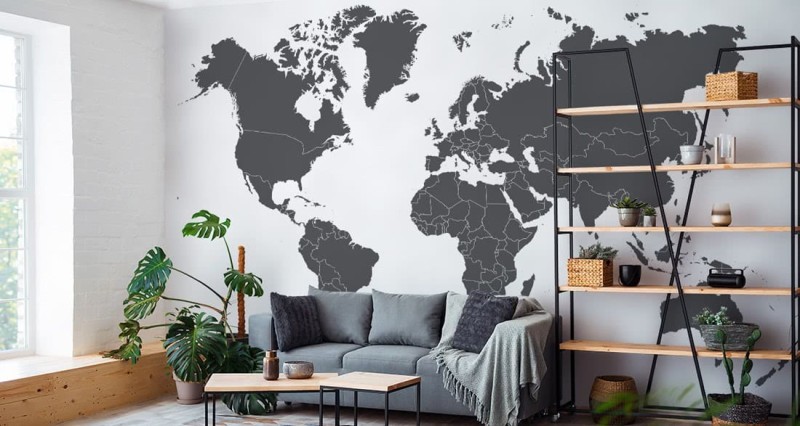 Fototapeta Mapa Świata