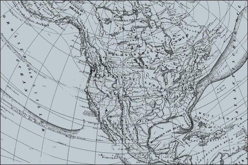 Fototapeta Stara Mapa