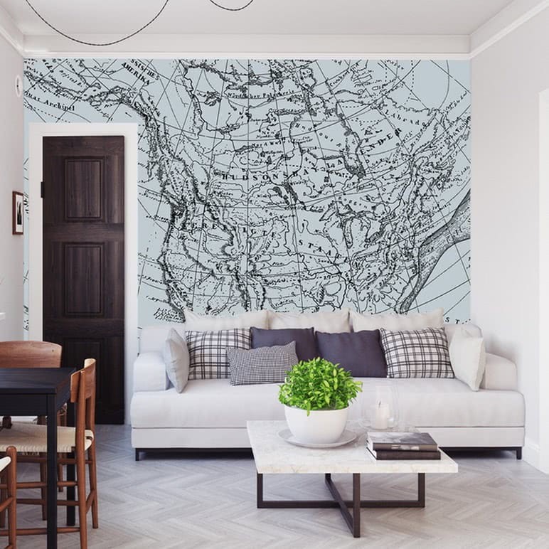 Fototapeta Stara Mapa