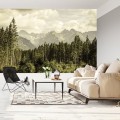 Fototapeta Las i góry
