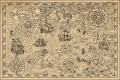 Fototapeta Mapa skarbów