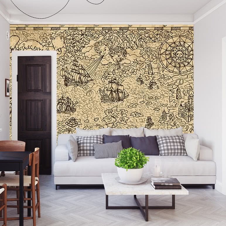 Fototapeta Mapa skarbów