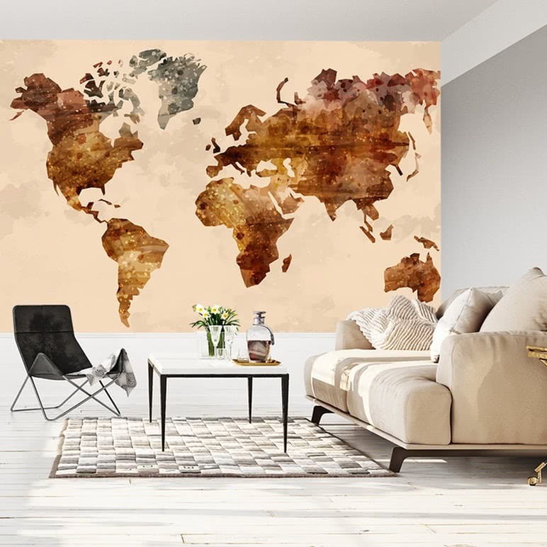 Fototapeta Mapa świata