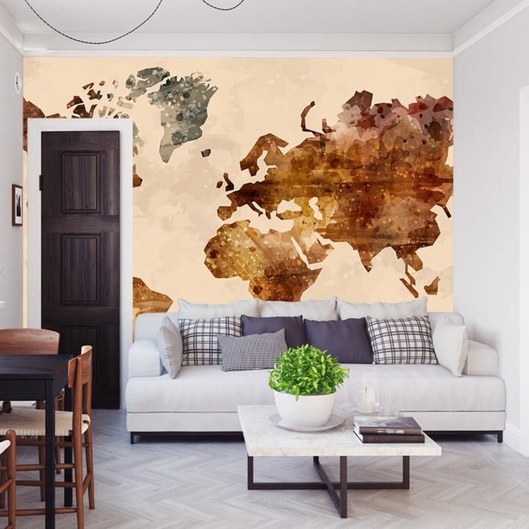 Fototapeta Mapa świata