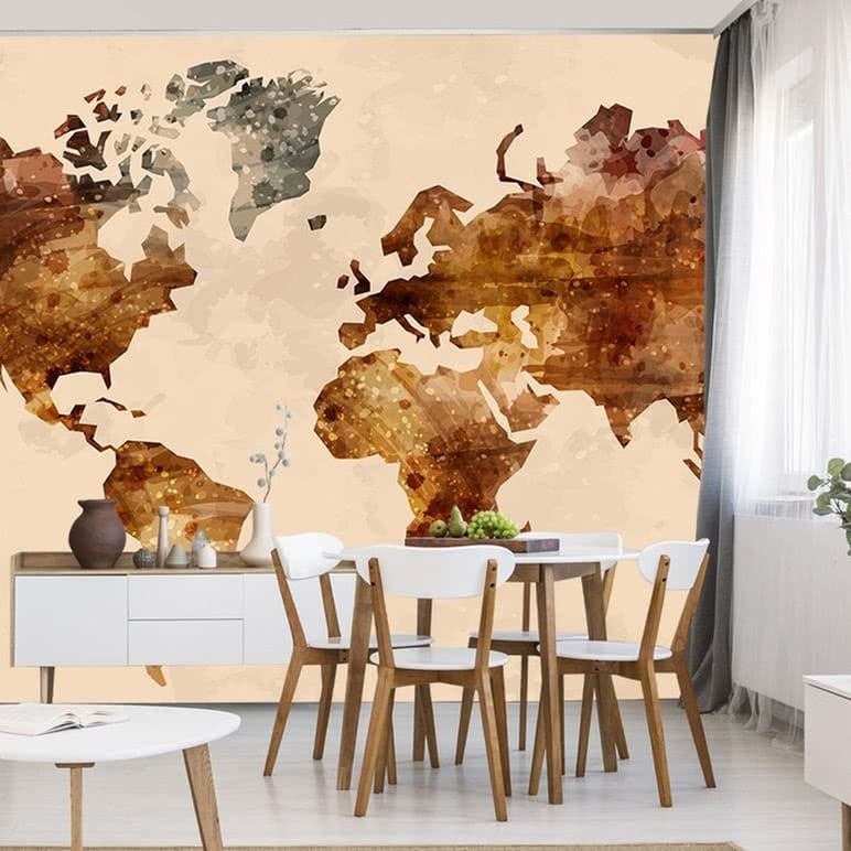 Fototapeta Mapa świata