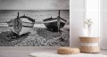 Fototapeta Plaża i łodzie