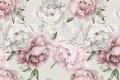 Fototapeta Kwiaty peonie w pastelowych barwach