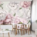 Fototapeta Kwiaty peonie w pastelowych barwach