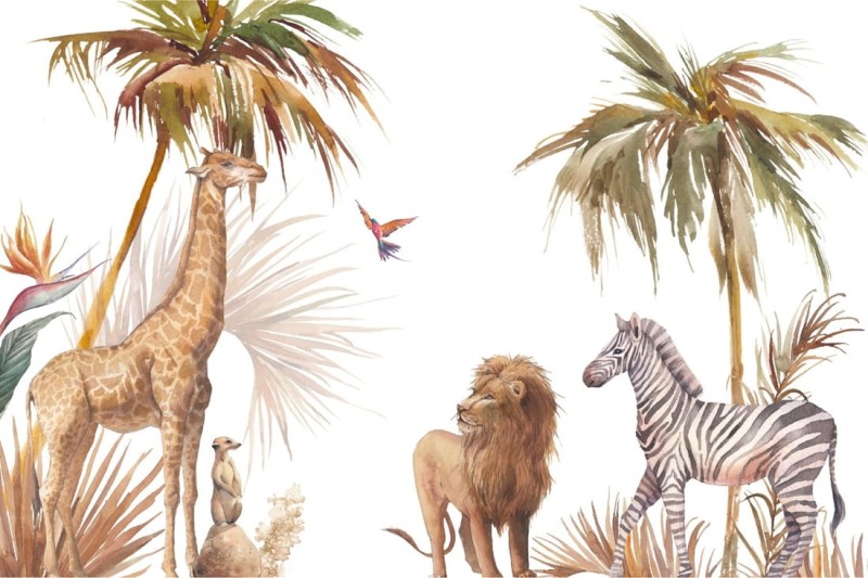 Fototapeta Zwierzątka z safari